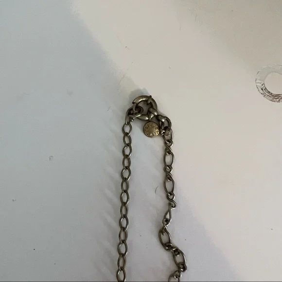 J Crew 💅 unique Brass Locket Long Necklace ✨ - Picture 7 of 7